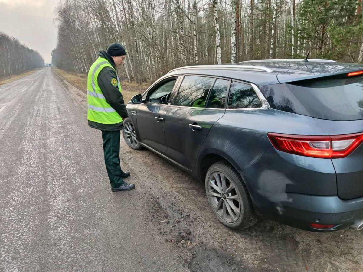 Государственная лесная охрана Ельского лесхоза перешла на усиленный режим работы в преддверии новогодних праздников