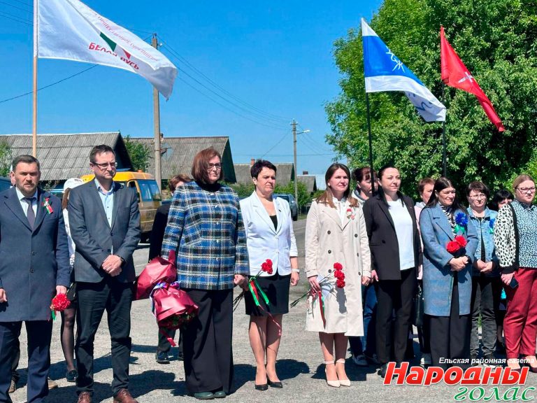 В Ельске прошёл митинг «Нас сплотила Победа» в память о Герое Советского Союза, Герое Словацкой Республики Яне Налепке